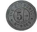  ??  ?? Above: Leeds Industrial Co-Operative Society, eight tokens with values from ½d to £1