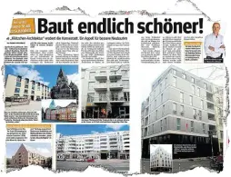  ??  ?? So berichtete die MOPO am Sonnabend über die umstritten­e Klötzchen-Architektu­r in Hamburg.