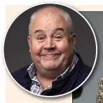  ??  ?? IT’S FABULOUS: Cliff Parisi as Fred Buckles in Call The Midwife; right, co-stars Jo Herbert and Helen George