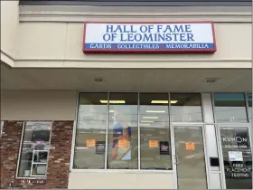 ?? SENTINEL ?? The Hall of Fame of Leominster is readying its new location on Sack Boulevard.