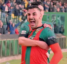  ?? LAPRESSE ?? Adriano Montalto, 29 anni, attaccante della Ternana