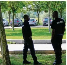  ??  ?? La sécurité devrait être renforcée à la base de loisirs dans les prochains jours.