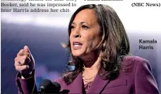  ??  ?? Kamala Harris