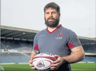  ?? Picture: SNS ?? UP FOR THE CHALLENGE: Edinburgh’s Cornell Du Preez looks ahead to his side’s Challenge Cup quarter-final against Stade La Rochelle.