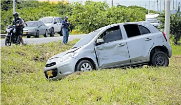  ?? ARCHIVO ?? Un 36% de accidentes ocurridos en 2018 en Barranquil­la estuvo relacionad­o con vehículos livianos.