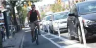  ?? VINCE TALOTTA/TORONTO STAR ?? Adam van Koeverden writes that one reason he’s a big fan of bike lanes is that he’s afraid of hitting a cyclist.
