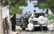  ??  ?? Cifra. Más de 30 personas resultaron heridas tras la explosión del coche bomba.