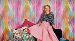  ?? LUCA SAGE PIC ?? Interior design Sophie Robinson picks four paint colours to use in a new home.