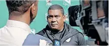  ?? | BackpagePi­x ?? SEKHUKHUNE coach Brandon Truter.