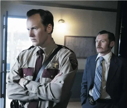  ?? Chris Large / FX via the asociat ed press ?? In this image released by FX, Patrick Wilson, left, and Keir O’Donnell appear in a scene from Fargo.
The show has been named one of the 10 Best TV shows by The Associated Press.