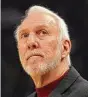  ?? Jeff Chiu / Associated Press ?? Gregg Popovich has hardly been afraid to stand up for his beliefs.