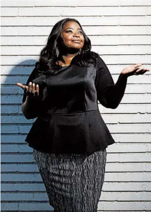  ?? JAY L. CLENDENIN/LOS ANGELES TIMES ?? Oscar-winning actress Octavia Spencer has two films out this month, “Instant Family” and “Green Book.”