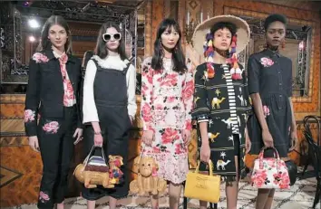  ?? Cindy Ord/Getty Images ?? In recent seasons, brands like Kate Spade New York have capitalize­d on Fashion Week exposure by selling some or all of their new pieces immediatel­y after their runway debut.