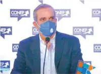  ?? FUENTE EXTERNA ?? Luis Abinader participó en encuentro con el Conep.