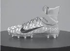  ?? PROVIDED BY THE CINCINNATI BENGALS ?? Joe Burrow’s cleats for the NFL’S “My Cause, My Cleats” initiative. The cleats supported the Joe Burrow Hunger Relief Fund, which works to combat food insecurity in Southeast Ohio.