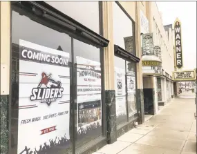  ?? Contribute­d photo ?? Sliders is opening in Torrington in April. It closed its West Hartford location on Feb. 3.