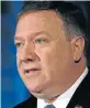  ?? Picture: GETTY IMAGES ?? NUCLEAR ISSUE: US Secretary of State Mike Pompeo will attend the forum.