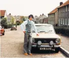  ??  ?? VROOM Eamonn and his first car