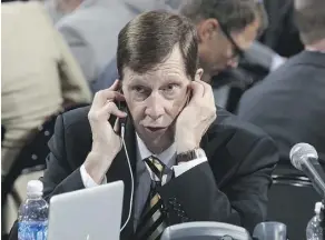  ?? BRUCE BENNETT/GETTY IMAGES/FILES ?? Nashville Predators general manager David Poile gave up two prospects and a pick to get Kyle Turris.