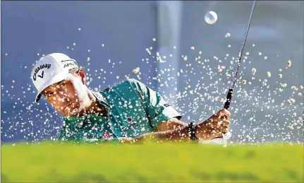  ?? CURTIS COMPTON/CURTIS.COMPTON@AJC.COM 2020 ?? Former University of Georgia star Kevin Kisner once famously said “they give away a lot of money for 20th,” but he was unable to even reach the top 30 for the Tour Championsh­ip as the postseason venues did him no favors.