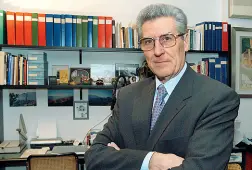  ??  ?? In corsa L’ex rettore dell’Università di Padova, Gilberto Muraro, 78 anni