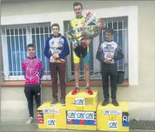  ??  ?? Le podium des cadets