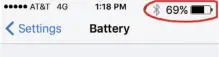  ??  ?? Oh, battery percentage in the status bar, how I miss you!