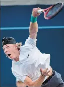  ?? CANADIAN PRESS FILE PHOTO ?? Denis Shapovalov: Rising tennis star.