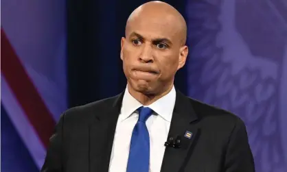  ?? Photograph: Robyn Beck/AFP via Getty Images ?? ‘Senator Booker’s criminal justice outlook was not particular­ly inspiring.’