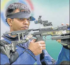  ?? TWITTER ?? Deepak Kumar became the 10th Indian shooter to clinch a Tokyo Olympic berth for the country.