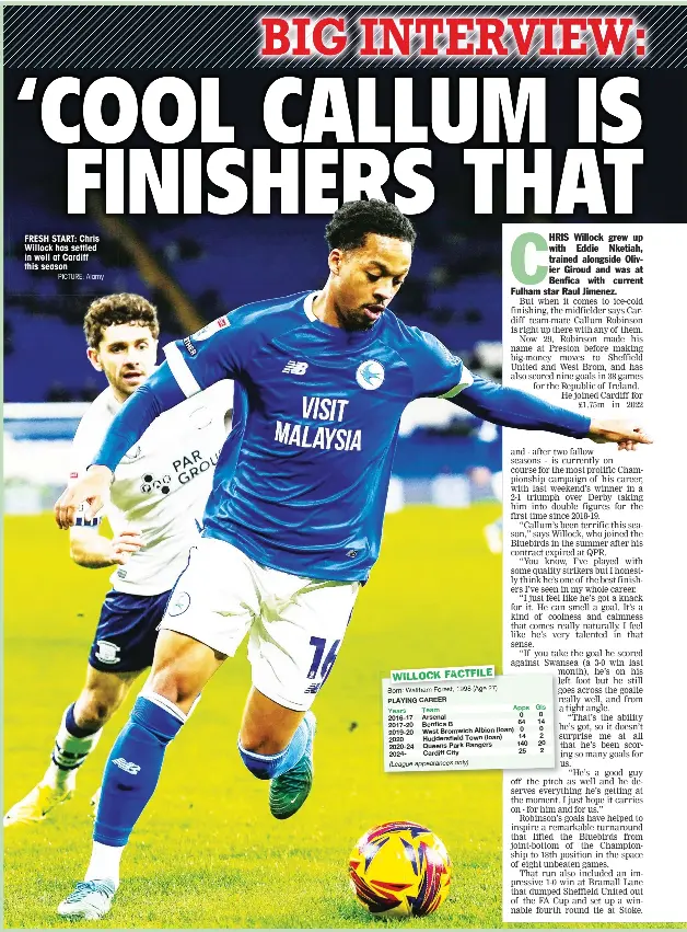 ‘COOL CALLUM IS ONE OF THE BEST FINISHERS THAT I’VE EVER SEEN ...