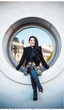  ??  ?? Audrey Kim will eine Brücke vom Silicon Valley nach Wien schlagen