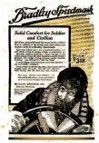  ?? Arkansas Gazette. ?? This ad for the Bradley Speedmask — the latest in adaptive motoring attire, a perfect gift for soldiers and aviators — appeared in several editions of the 1918