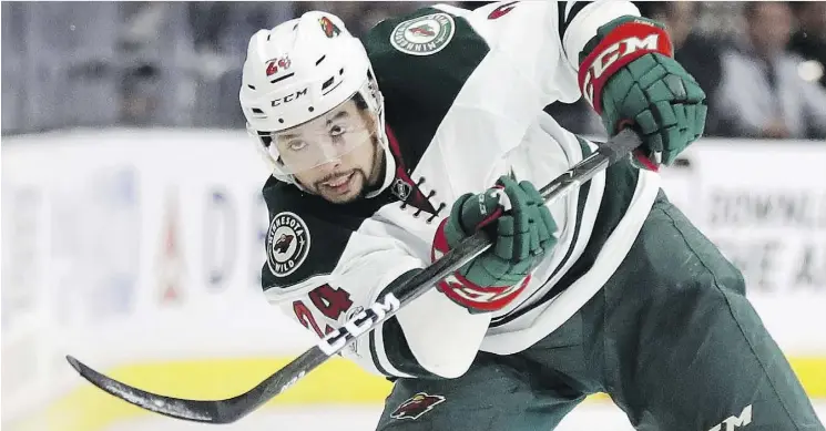  ?? CHRIS CARLSON/THE ASSOCIATED PRESS/FILES ?? Young and already proven on defence, Matt Dumba could be anchoring the Vegas Golden Knights’ blue-line next season.