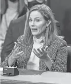  ?? HANNAH GABER- USA TODAY ?? Amy Coney Barrett