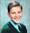  ??  ?? Warrington: Tim Parry, aged 12, was one of two children killed by the IRA