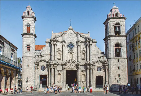  ??  ?? Catedral de La Habana.