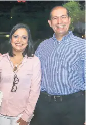  ??  ?? Dalila Marcos y Humberto Simán