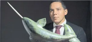  ?? ADRIAN WYLD THE CANADIAN PRESS ?? Natan Obed, an Inuit leader, says an apology “starts to push back” against the devaluing of lives.