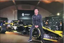  ?? PROVIDED TO CHINA DAILY ?? Zhou Guanyu, who has joined the Renault Sport Academy and will take on an F1 developmen­t driver role, was presented to media and partners at Renault 2019 season launch on Tuesday.