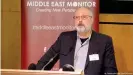  ??  ?? El periodista saudí Jamal Khashoggi, asesinado en el consulado saudí en Estambul.