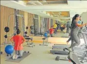  ?? REPRESENTA­TIONAL PHOTO ?? Existing fitness centres can continue operations after paying conversion charges for operating from floors other than the ground floor and basement.
