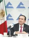  ??  ?? Apunta. El presidente de la Concanaco Servytur destacó el cumplimien­to del objetivo.