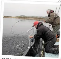  ??  ?? Spectacula­r Loch Ken produced plenty of action from pike and clonking perch