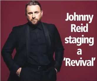  ??  ?? Johnny Reid performs at the Enmax Centre on March 19.