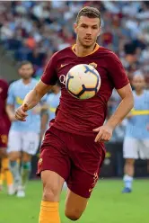  ?? (Lapresse) ?? Centravant­i Edin Dzeko, 32 anni, bosniaco