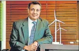  ?? MINT ?? Sumant Sinha, chief executive officer, Renew.