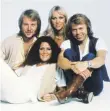  ??  ?? El grupo ABBA en una foto de 1977.