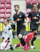  ??  ?? Werner, delantero de 24 años del Leipzig