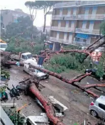  ?? EPA ?? Schwere Unwetter suchten weite Teile Italiens heim.